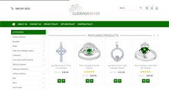 Desktop Screenshot of claddaghsilver.com